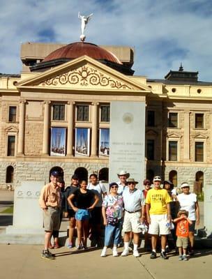 Walking for Mental Health at the Az Capital