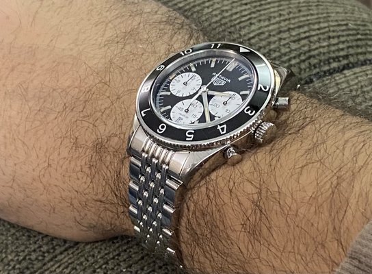 Heuer Autavia special edition.