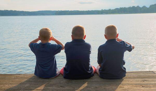 Looking at the Lake.