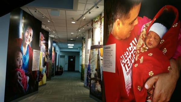 The entry hallway