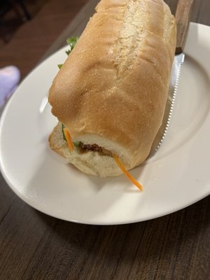 Banh mi - not traditional version