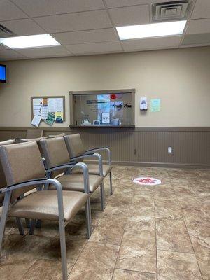 Tucker Family Practice Lobby area