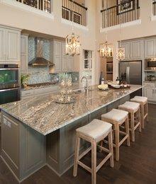 Nice Ivory color cabinets.