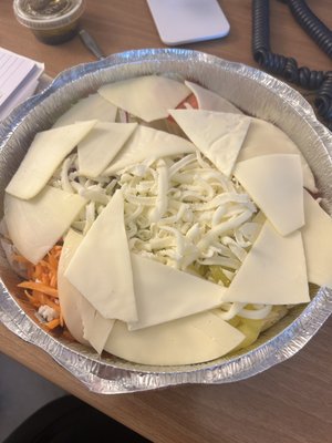 Cheese salad