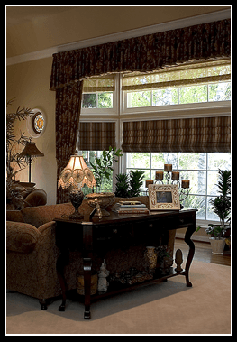 Add comfort & style to your home with curtains customized to match your décor.