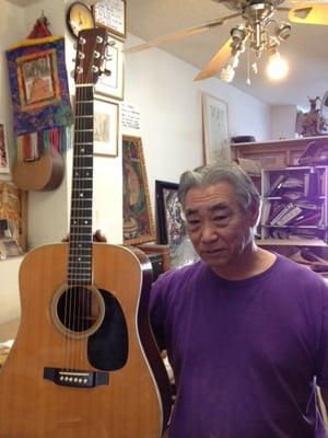 Brian Nishikawa, master craftsman