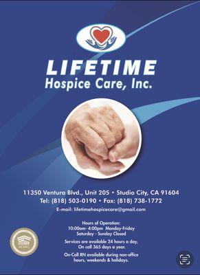 Information about LIFETIME HOSPICE CARE INC