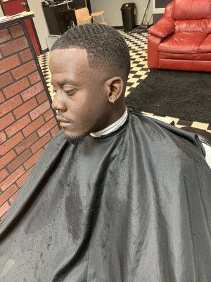 Dark Caesar fade