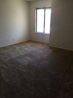 This is the bedroom that she claimed hadn't been cleaned only vacuumed, clearly you can see it's clean