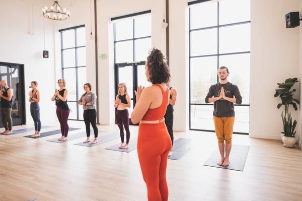 Ashtanga at Yoga Via Studio inside Contact Climbing Gym