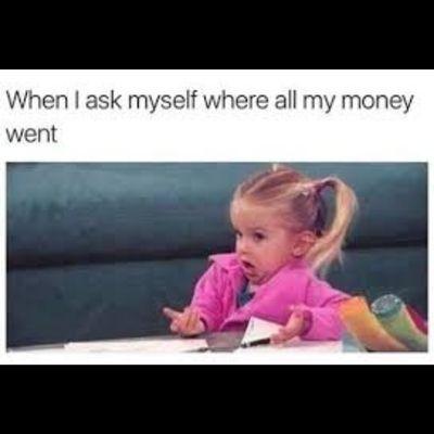 If this is you, no shame! We will help fix your budget right up.