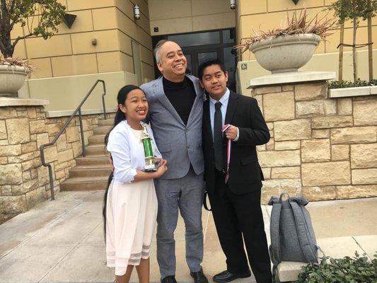 Winners at the Inland Empire Piano Festival 2020