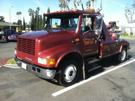 One of the very clean trucks.