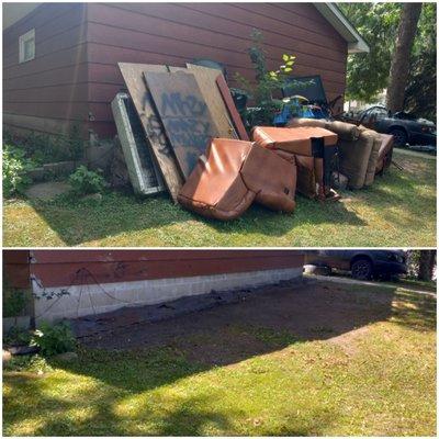 Yard clean-up-Belle Plaine