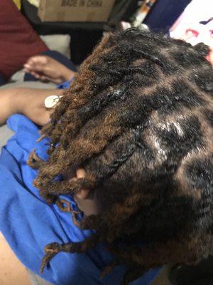 Dreads Re-twist $30