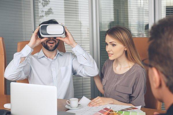 We use Virtual Reality as an extra tool to help you find your dream home