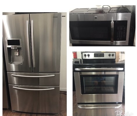 New and reserved appliances .. great conditions and the best service. .