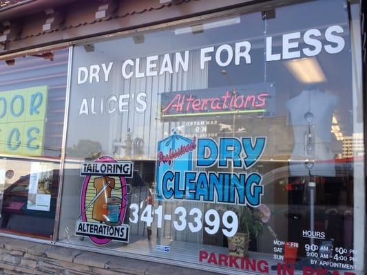 Dry Clean For Less Alice's Alterations