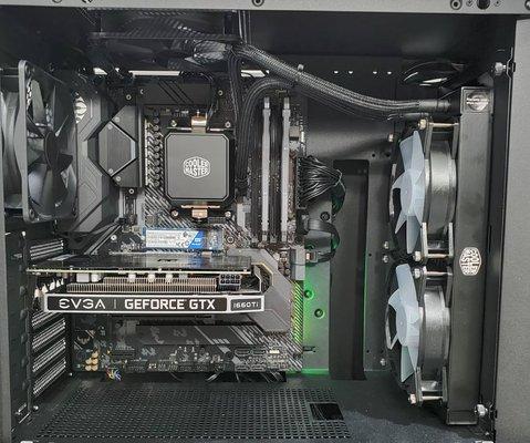 Water cooled custom build.