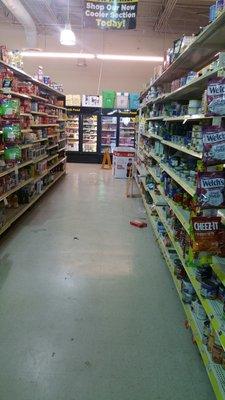 Baking aisle