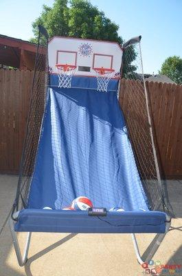 Electronic arcade basketball