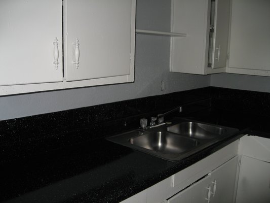 Nice black countertops