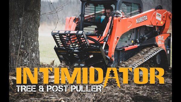 Short video of the Intimidator tree puller