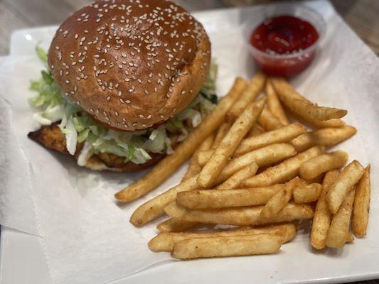 Grilled Chicken Burger