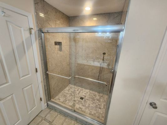 Custom bathroom remodel