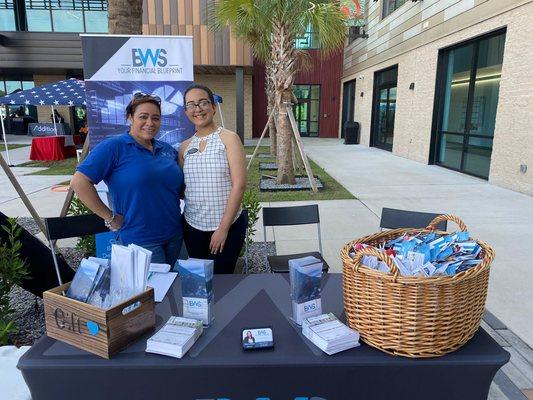 Our BWS Orlando team bringing awareness about credit to their community!