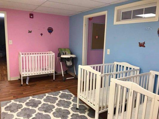 This is one of our infant rooms.