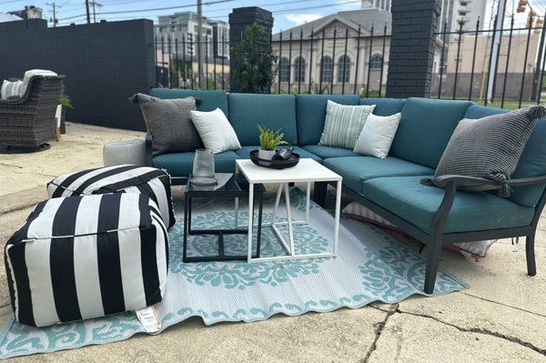 Airbnb patio redesign