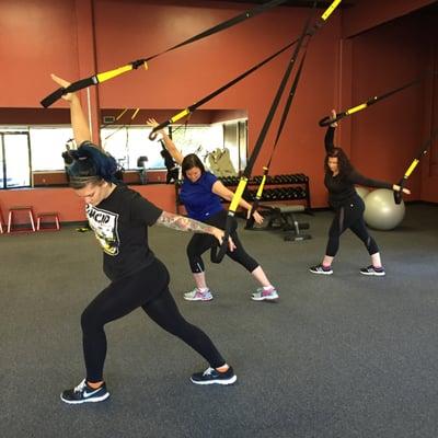 TRX for flexibility, strength & balance.