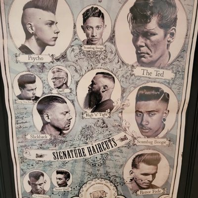 From our friends in Holland.  Schroem barbershop