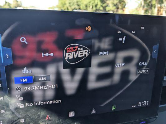 93.7 The River