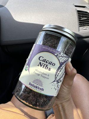 Scored some amazing organic cacao nibs for just $2.99!