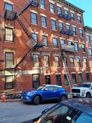 Fire Escape Repairs in Boston, MA #fireescape #fireescapeservices