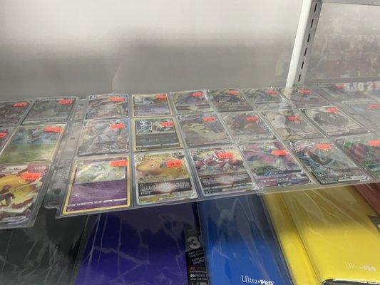 Pokémon trading cards