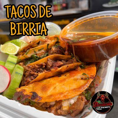 deliosos tacos de birria