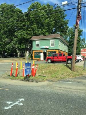 Spectacular shot of Jiggy's on a nice summer afternoon.