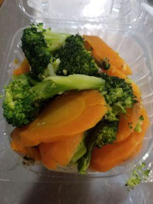 Broccoli and carrots