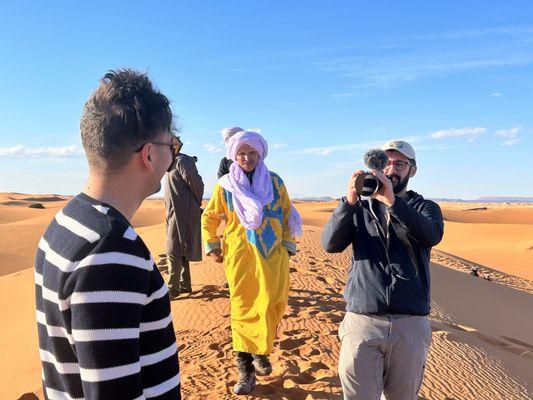 Socialtap production in Morocco for Elsewhere.io