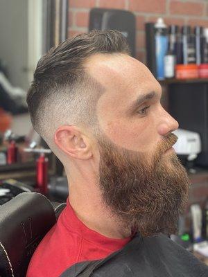 Fade With Beard