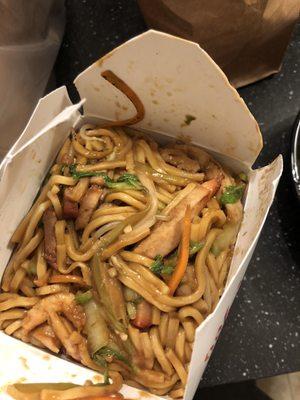 Combination lo mein large