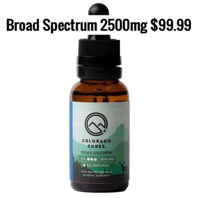 Colorado Cures CBD Oil 2500mg 30ml