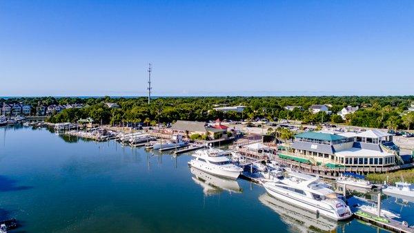 View of Isle of Palms Marina from ICW