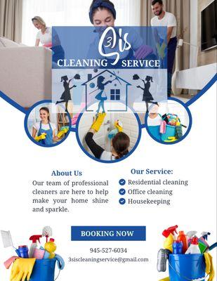 3 sis cleaning service