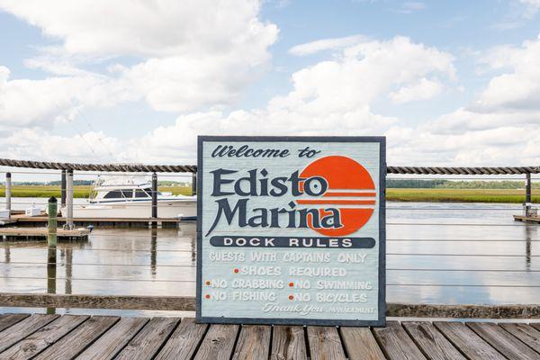 located on slip D 2 at Edisto Marina, 3702 Dock Site Rd