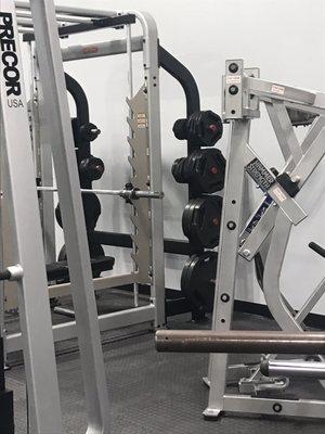 Workout with our extended SMITH RACK