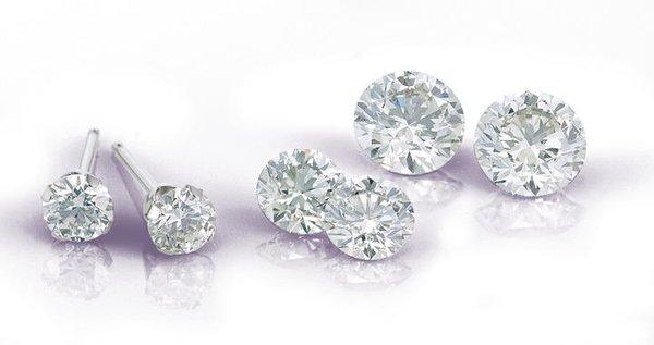 Shop Direct Diamonds for diamond earrings and diamond studs